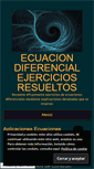 Mobile Screenshot of ecuaciondiferencialejerciciosresueltos.com